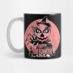 mr.Lenny Loves Halloween / pink Mug